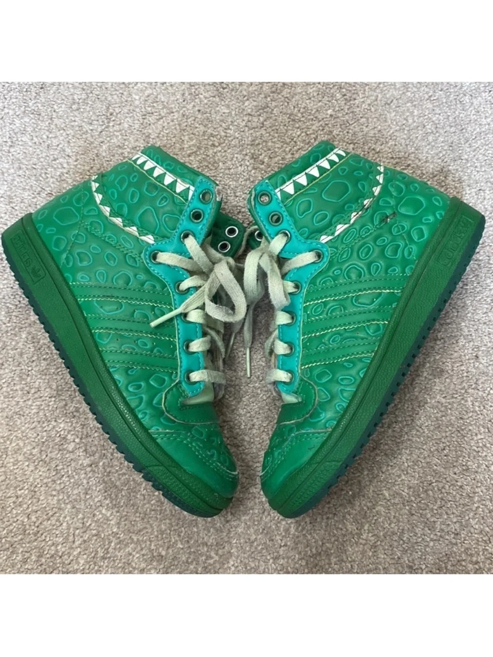 Adidas Disney Pixar Toy Story Rex Top Ten Hi sneakers